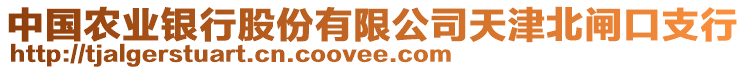 中國農(nóng)業(yè)銀行股份有限公司天津北閘口支行