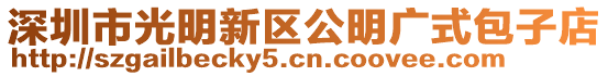 深圳市光明新區公明廣式包子店