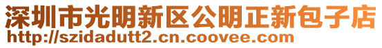 深圳市光明新區(qū)公明正新包子店