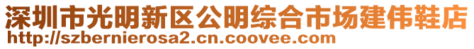 深圳市光明新區(qū)公明綜合市場建偉鞋店