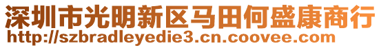 深圳市光明新區(qū)馬田何盛康商行