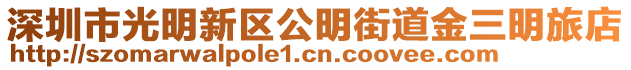 深圳市光明新區(qū)公明街道金三明旅店