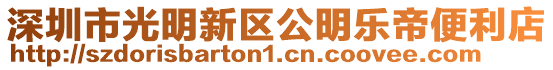 深圳市光明新區公明樂帝便利店