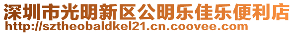 深圳市光明新區公明樂佳樂便利店