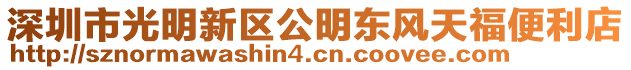 深圳市光明新區公明東風天福便利店