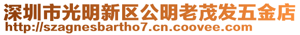 深圳市光明新區公明老茂發五金店