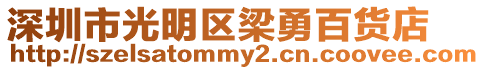 深圳市光明區(qū)梁勇百貨店