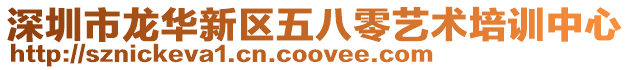 深圳市龍華新區五八零藝術培訓中心