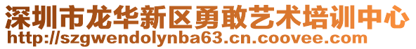 深圳市龍華新區勇敢藝術培訓中心