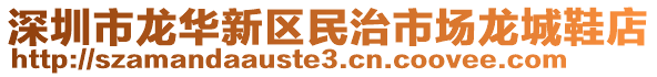 深圳市龍華新區(qū)民治市場(chǎng)龍城鞋店