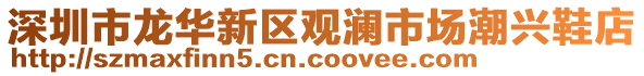 深圳市龍華新區觀瀾市場潮興鞋店