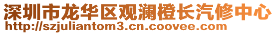 深圳市龍華區(qū)觀瀾橙長汽修中心