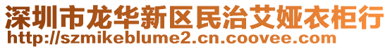 深圳市龍華新區民治艾婭衣柜行