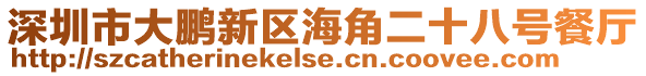 深圳市大鵬新區海角二十八號餐廳