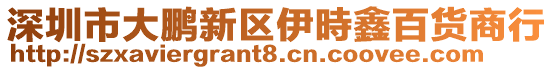 深圳市大鵬新區伊時鑫百貨商行