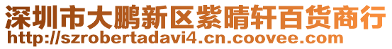 深圳市大鵬新區紫晴軒百貨商行