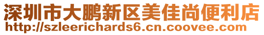 深圳市大鵬新區(qū)美佳尚便利店
