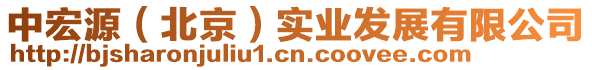 中宏源（北京）實業發展有限公司