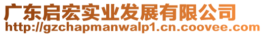 廣東啟宏實(shí)業(yè)發(fā)展有限公司