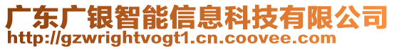 廣東廣銀智能信息科技有限公司