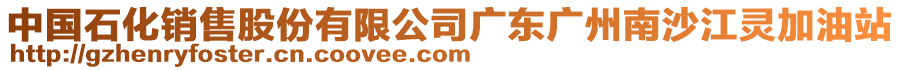 中國(guó)石化銷售股份有限公司廣東廣州南沙江靈加油站