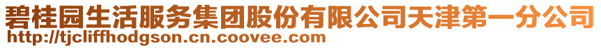 碧桂园生活服务集团股份有限公司天津第一分公司