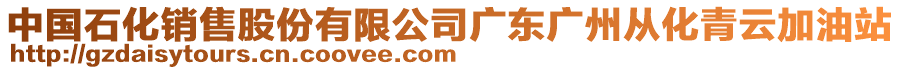 中国石化销售股份有限公司广东广州从化青云加油站