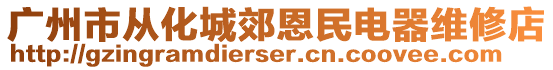 廣州市從化城郊恩民電器維修店