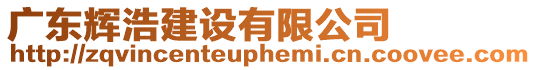 廣東輝浩建設(shè)有限公司