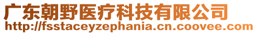 廣東朝野醫(yī)療科技有限公司