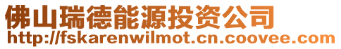 佛山瑞德能源投資公司