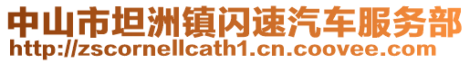 中山市坦洲鎮閃速汽車服務部