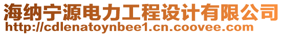 海納寧源電力工程設(shè)計(jì)有限公司