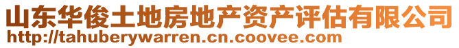 山東華俊土地房地產(chǎn)資產(chǎn)評(píng)估有限公司