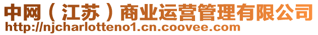 中網(wǎng)（江蘇）商業(yè)運營管理有限公司