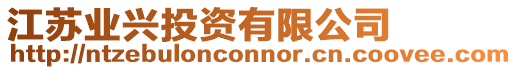 江蘇業興投資有限公司