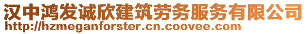 漢中鴻發誠欣建筑勞務服務有限公司