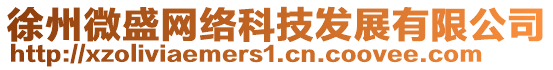 徐州微盛網絡科技發(fā)展有限公司