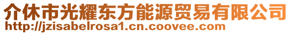 介休市光耀東方能源貿(mào)易有限公司