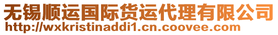 無錫順運國際貨運代理有限公司