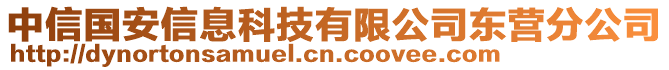 中信國(guó)安信息科技有限公司東營(yíng)分公司