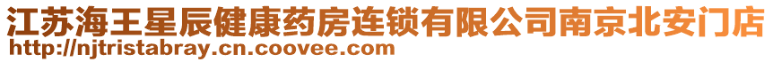 江蘇海王星辰健康藥房連鎖有限公司南京北安門店