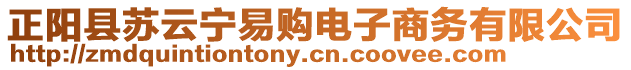 正陽(yáng)縣蘇云寧易購(gòu)電子商務(wù)有限公司