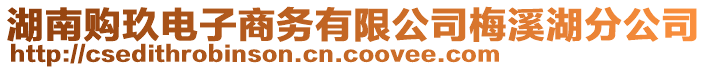 湖南購玖電子商務(wù)有限公司梅溪湖分公司