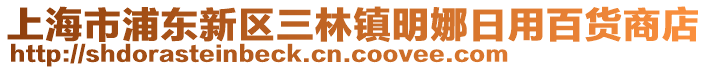 上海市浦東新區(qū)三林鎮(zhèn)明娜日用百貨商店