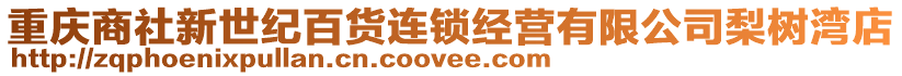 重慶商社新世紀(jì)百貨連鎖經(jīng)營有限公司梨樹灣店