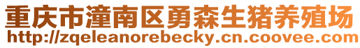 重庆市潼南区勇森生猪养殖场