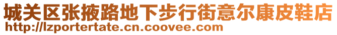 城關區張掖路地下步行街意爾康皮鞋店