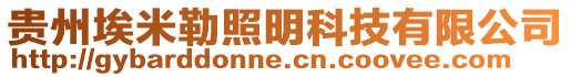 貴州埃米勒照明科技有限公司