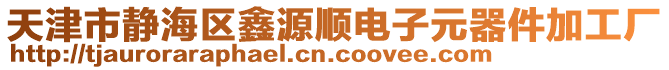 天津市靜海區(qū)鑫源順電子元器件加工廠